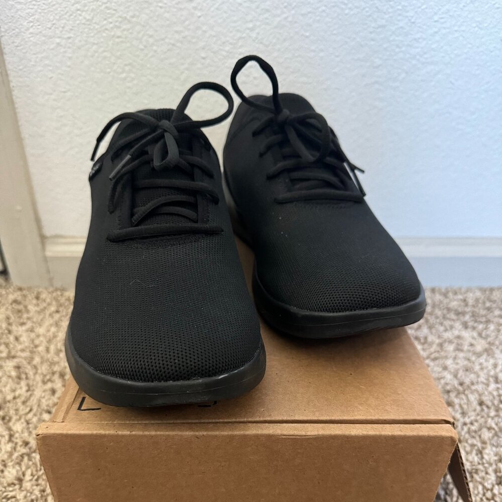 Kizik Madrid Eco-Knit Casual Athletic Shoe - Black - 12 Wide